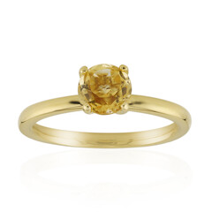 Citrine Silver Ring