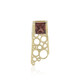 9K Champagne Zircon Gold Pendant (Ornaments by de Melo)