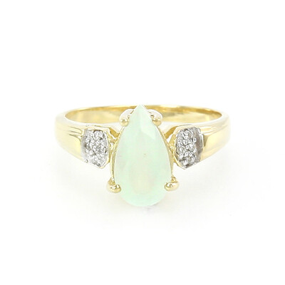 Paraiba Opal Silver Ring
