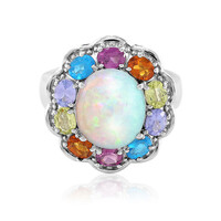 Welo Opal Silver Ring