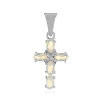 Welo Opal Silver Pendant