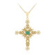 Brazilian Emerald Silver Necklace