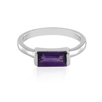 Zambian Amethyst Silver Ring