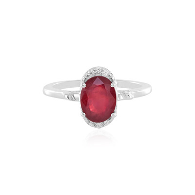 Madagascar Ruby Silver Ring