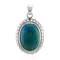 Chrysokolla Silver Pendant (Art of Nature)