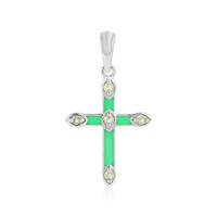 Peridot Silver Pendant