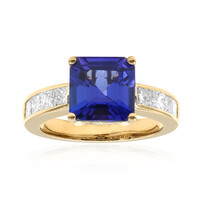 18K AAA Tanzanite Gold Ring (CIRARI)