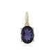 9K Iolite Gold Pendant