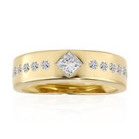 18K IF (D) Diamond Gold Ring