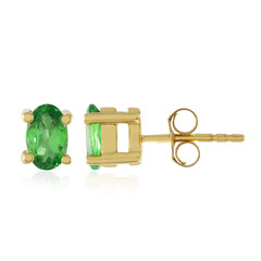 Tanzanian Tsavorite Silver Earrings