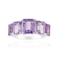 Amethyst Silver Ring