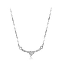 14K SI1 (H) Diamond Gold Necklace (CIRARI)