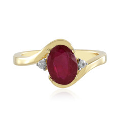 Madagascar Ruby Silver Ring