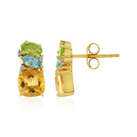 Citrine Silver Earrings