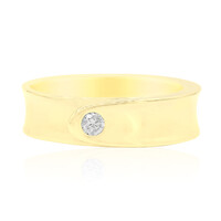 I1 (G) Diamond Silver Ring