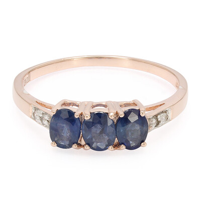 Kanchanaburi Sapphire Silver Ring