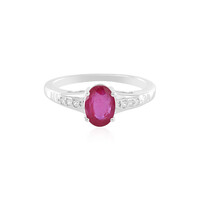 Madagascar Ruby Silver Ring