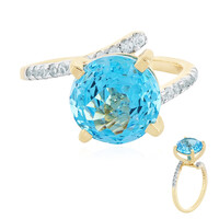 9K Marambaia Topaz Gold Ring (PHANTASIA)