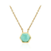 Amazonite Silver Necklace