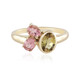 9K Unheated Yellow Tanzanite Gold Ring (Adela Gold)