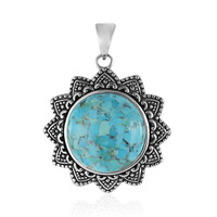 Turquoise Silver Pendant (Art of Nature)