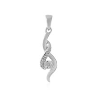I2 (H) Diamond Silver Pendant