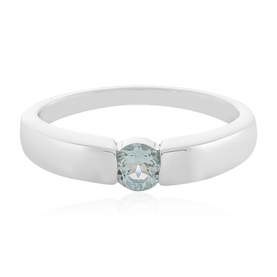 Sky Blue Topaz Silver Ring