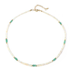 Welo Opal Silver Necklace