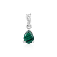 Malachite Silver Pendant