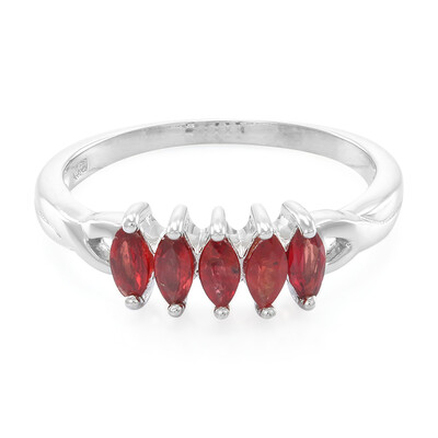 Malawi Ruby Silver Ring
