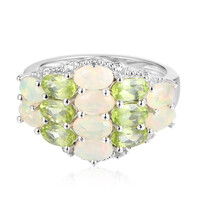 Welo Opal Silver Ring