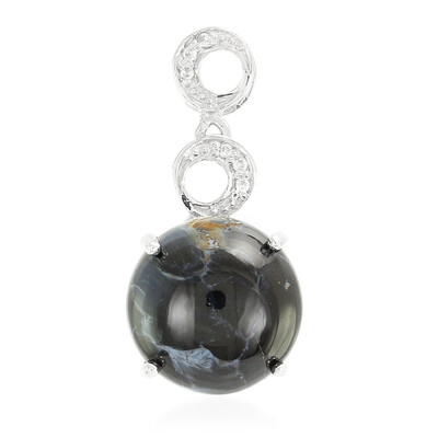 Pietersite Silver Pendant