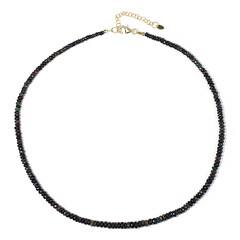 Mezezo Opal Silver Necklace