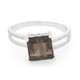 Smoky Quartz Silver Ring