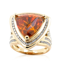 14K Sphalerite Gold Ring (de Melo)