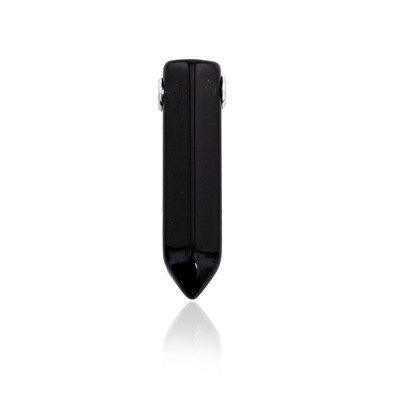 Obsidian Silver Pendant (MONOSONO COLLECTION)