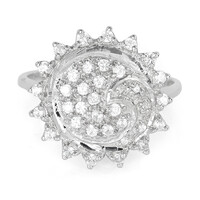 Zircon Silver Ring