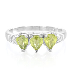 Mozambique Sapphire Silver Ring