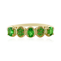 9K Tsavorite Gold Ring (Adela Gold)