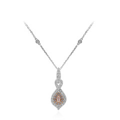 14K I1 Pink Diamond Gold Necklace (CIRARI)