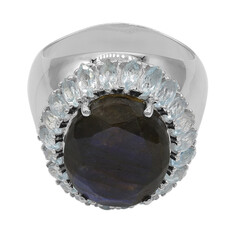 Labradorite Silver Ring