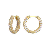 Zircon Silver Earrings
