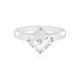 Petalite Silver Ring