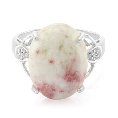 Cinnabar Silver Ring
