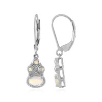 Welo Opal Silver Earrings