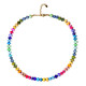 Ethiopian Opal Silver Necklace (Adela Silber)