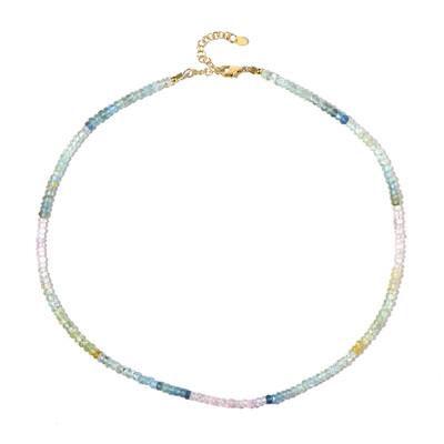 Fancy Beryl Silver Necklace