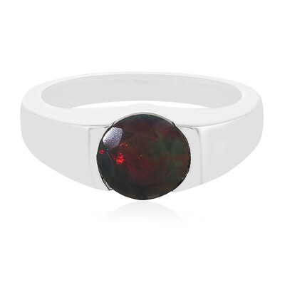 Mezezo Opal Silver Ring