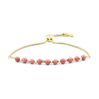 Rhodochrosite Silver Bracelet