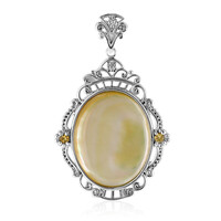 Mother of Pearl Silver Pendant (Art of Nature)